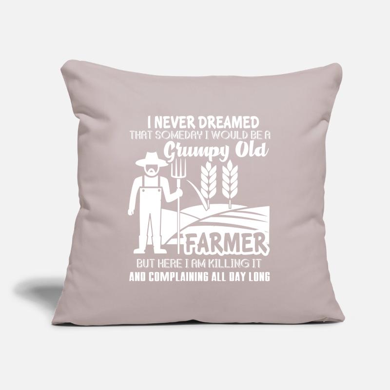 Be A Grumpy Old Farmer Sofa pillowcase 17,3'' x 17,3'' (45 x 45 cm)