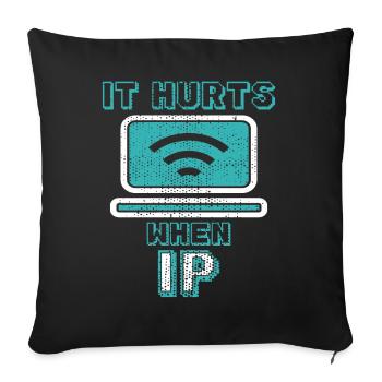 IT Geek, PC Accessories Storage Devices Evolution - Sofa pillowcase 17,3'' x 17,3'' (45 x 45 cm) - black - Front