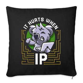 IT Geek, Accessoires PC Périphériques de stockage Evolution - Housse de coussin décorative 45 x 45 cm - noir - Devant