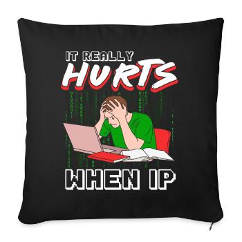 IT Geek, Accessoires PC Périphériques de stockage Evolution - Housse de coussin décorative 45 x 45 cm - noir - Devant