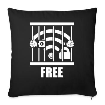 IT Geek, Accessoires PC Périphériques de stockage Evolution - Housse de coussin décorative 45 x 45 cm - noir - Devant