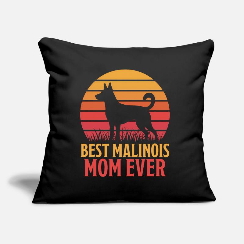 Belgian Shepherd Saying Malinois Gift Sofa pillowcase 17,3'' x 17,3'' (45 x 45 cm)