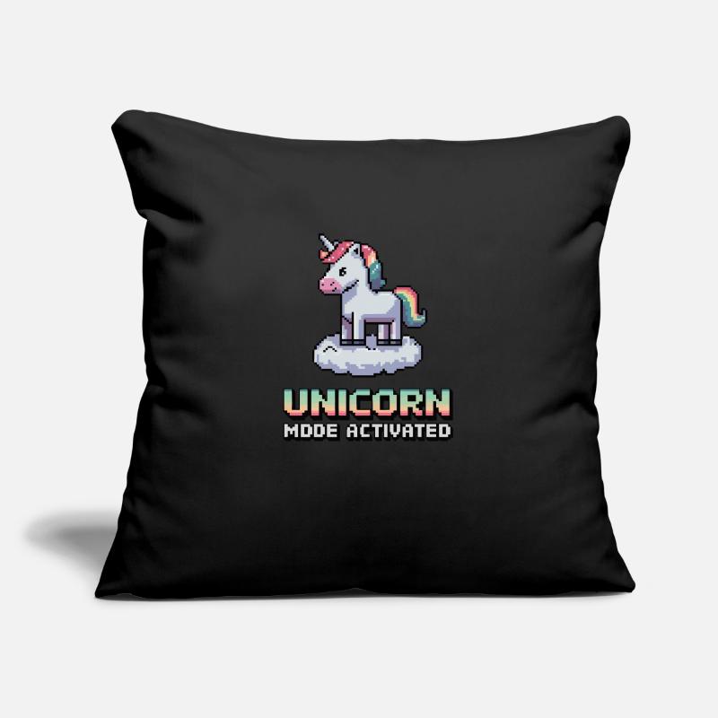 Mode Licorne activé Housse de coussin décorative 45 x 45 cm
