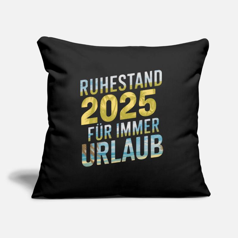Retirement 2025 Forever Vacation Sofa pillowcase 17,3'' x 17,3'' (45 x 45 cm)
