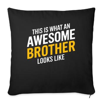 This Is What An Awesome Architect Looks Like - Sofa pillowcase 17,3'' x 17,3'' (45 x 45 cm) - black - Front