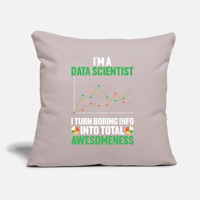 Im A Data Scientist Spreadsheet Funny Data Sofa pillowcase 17,3'' x 17,3'' (45 x 45 cm)