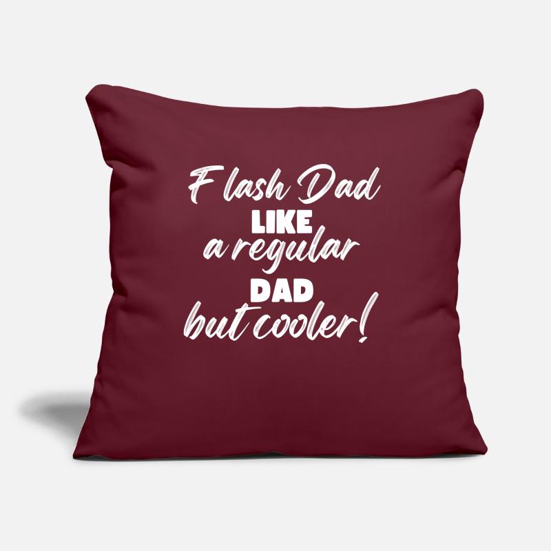Bouldering Flash Papa Boulderer Sofa pillowcase 17,3'' x 17,3'' (45 x 45 cm)