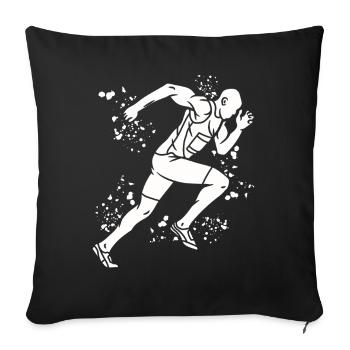 Sprinter Colorsplash Sprintender Sprint - Housse de coussin décorative 45 x 45 cm - noir - Devant