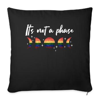 Love, Statement for Love, Equality and - Sofa pillowcase 17,3'' x 17,3'' (45 x 45 cm) - black - Front