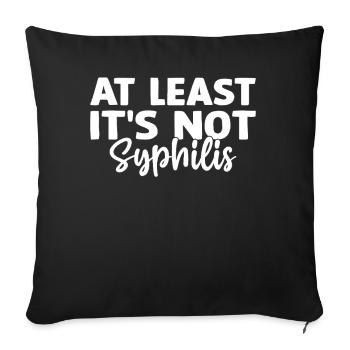 Funny Post Surgery Hospital Visit Funny Get Well - Sofa pillowcase 17,3'' x 17,3'' (45 x 45 cm) - black - Front