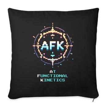 Occupational Therapy Motor Skills Training Retro Pixel Art - Sofa pillowcase 17,3'' x 17,3'' (45 x 45 cm) - black - Front