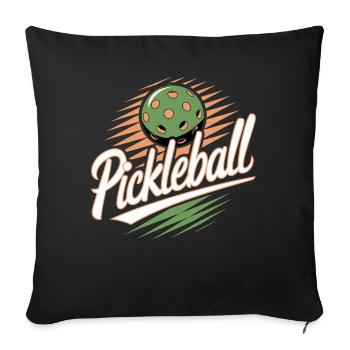 This Is My Pickleball Shirt - Sofakissenbezug 45 x 45 cm - Schwarz - Vorne