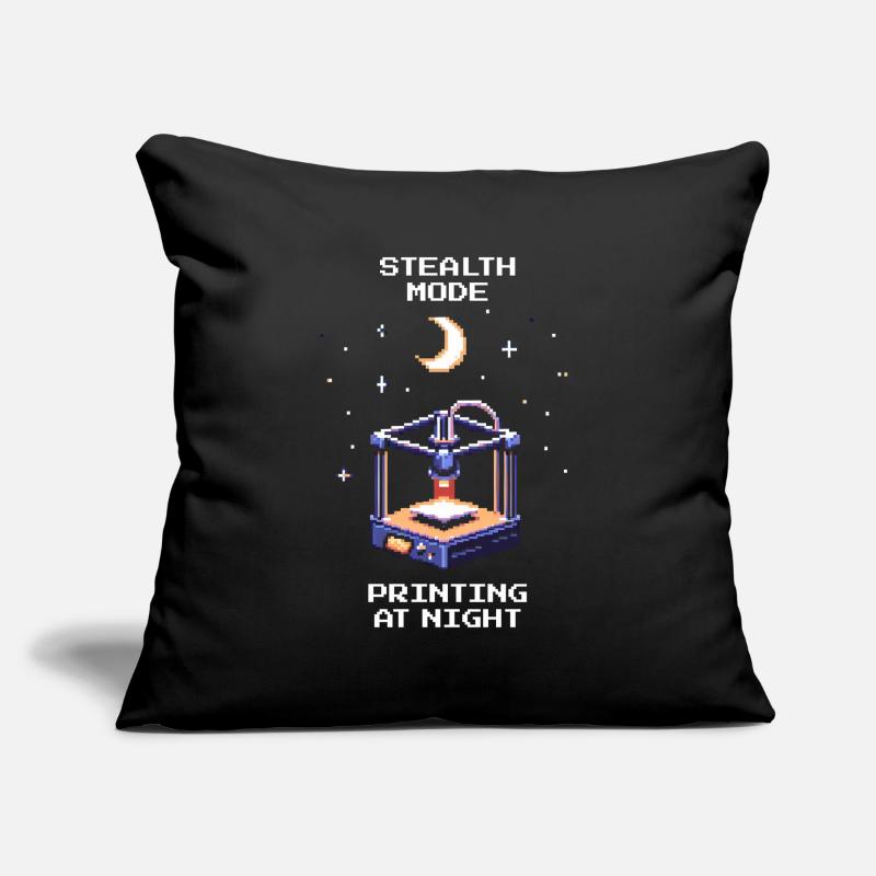 Mode furtif : impression de nuit | Lit d’impression 3D Housse de coussin décorative 45 x 45 cm