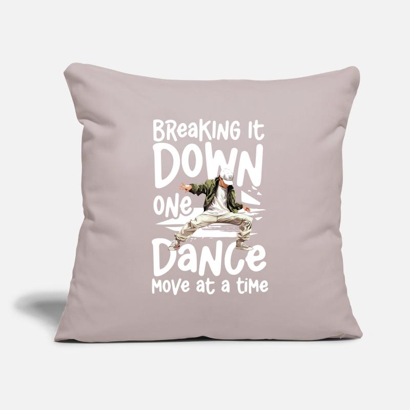 Breaking It Down One Dance Move at a Time - Sofa pillowcase 17,3'' x 17,3'' (45 x 45 cm)