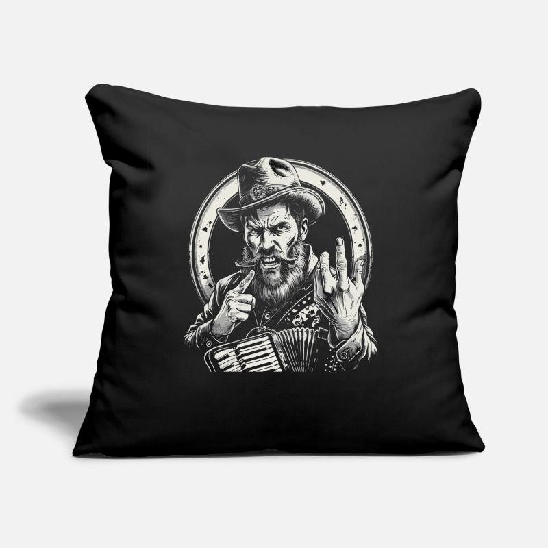 Grantler Grumpy Bavarian dialects Bavaria Sofa pillowcase 17,3'' x 17,3'' (45 x 45 cm)