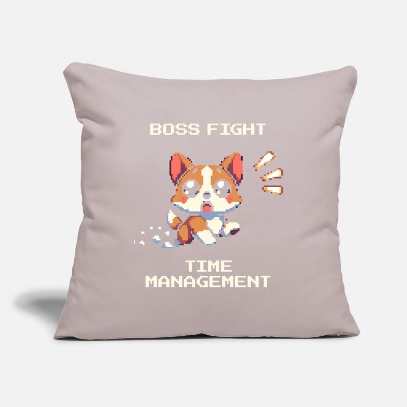 TDAH vs gestion du temps | Focus & Concentration Housse de coussin décorative 45 x 45 cm