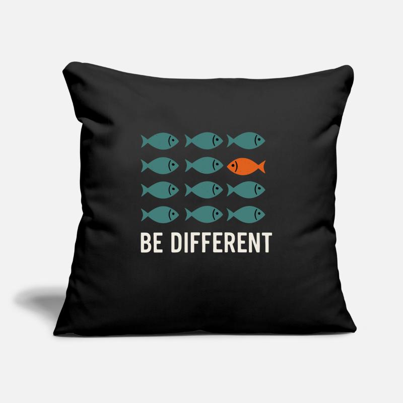 Be Different - Be Different Fish Design Sofa pillowcase 17,3'' x 17,3'' (45 x 45 cm)