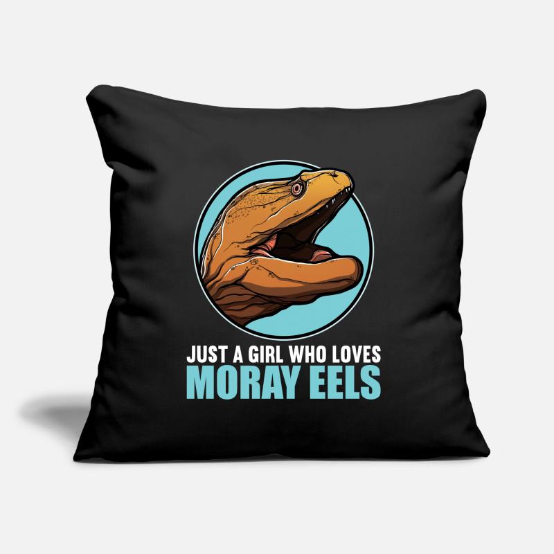 Moray eels Moray eel Sofa pillowcase 17,3'' x 17,3'' (45 x 45 cm)