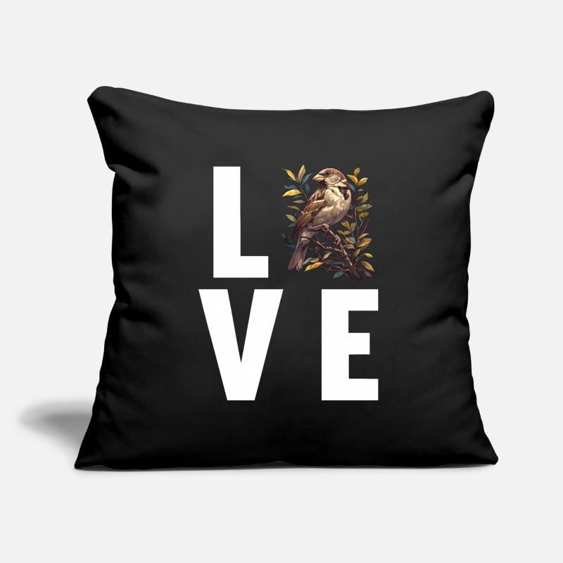 Sparrows Sparrow Sofa pillowcase 17,3'' x 17,3'' (45 x 45 cm)
