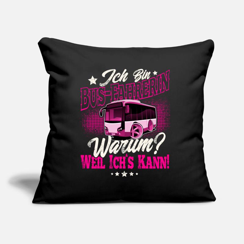 bus driver Sofa pillowcase 17,3'' x 17,3'' (45 x 45 cm)