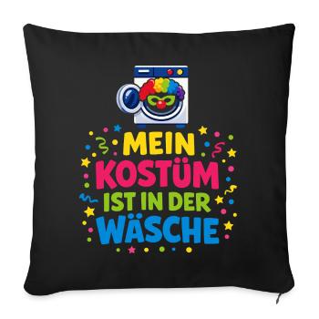 Carnival Costume Lingerie Funny Gift Cute - Sofa pillowcase 17,3'' x 17,3'' (45 x 45 cm) - black - Front