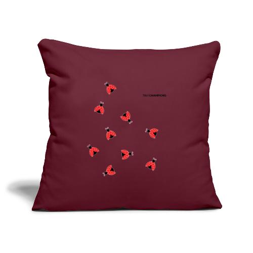 ladybird 2 design tc - Sofa pillowcase 17,3'' x 17,3'' (45 x 45 cm)