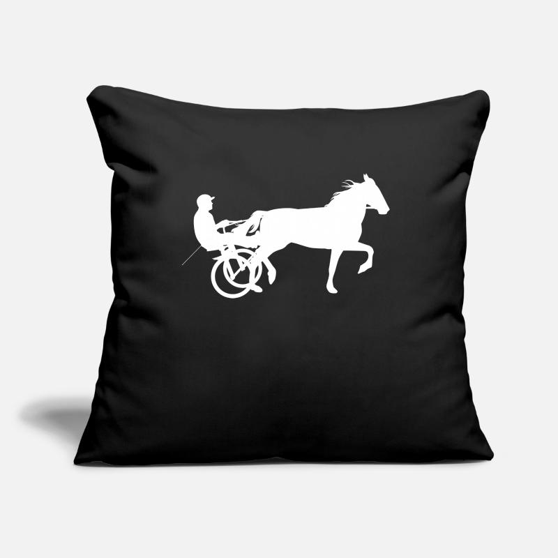 Courses hippiques courses hippiques Housse de coussin décorative 45 x 45 cm