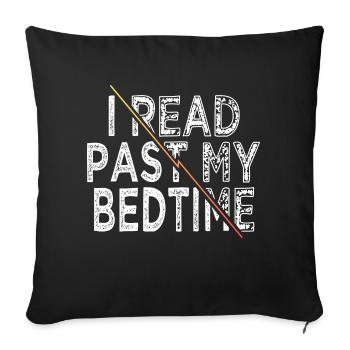 Paroles inspirantes Idée cadeau Citations Humour - Housse de coussin décorative 45 x 45 cm - noir - Devant