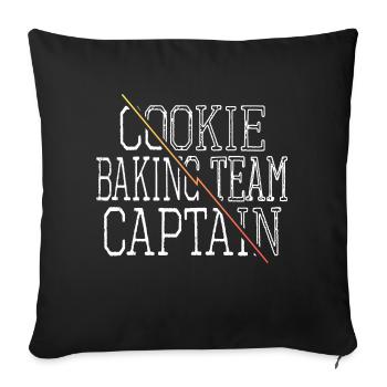 funny dinosaur funny quote present idea fun - Sofakissenbezug 45 x 45 cm - Schwarz - Vorne