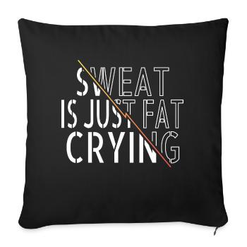 outdoors disc brake cats modern bday graphic - Sofa pillowcase 17,3'' x 17,3'' (45 x 45 cm) - black - Front