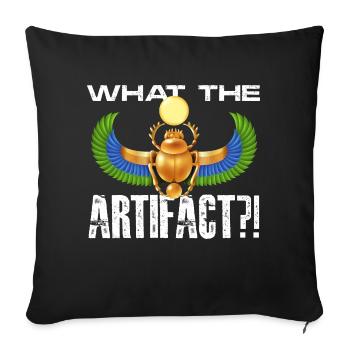 Qu’est-ce que l’artefact Concevoir pour une vieille Égypte - Housse de coussin décorative 45 x 45 cm - noir - Devant
