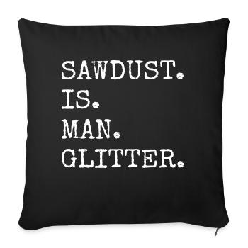 construction carpenter statement funny carpenter - Sofakissenbezug 45 x 45 cm - Schwarz - Vorne
