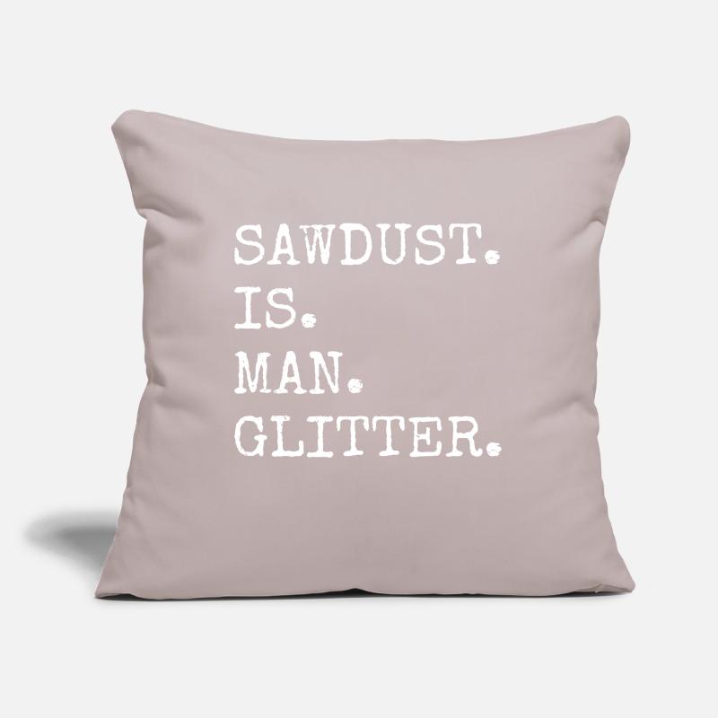 construction carpenter statement funny carpenter Sofakissenbezug 45 x 45 cm