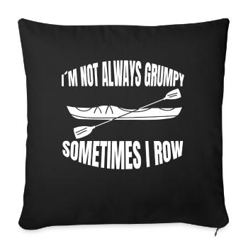 Rowing Club Rower funny rower saying rowing - Sofa pillowcase 17,3'' x 17,3'' (45 x 45 cm) - black - Front
