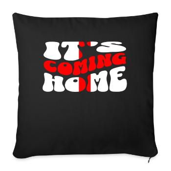 C’EST LE RETOUR À LA MAISON - Housse de coussin décorative 45 x 45 cm - noir - Devant