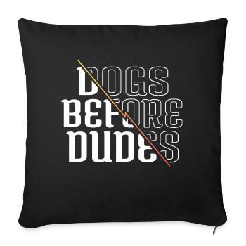beagle lovers beagle dog beagle owner gift awesome - Sofa pillowcase 17,3'' x 17,3'' (45 x 45 cm) - black - Front