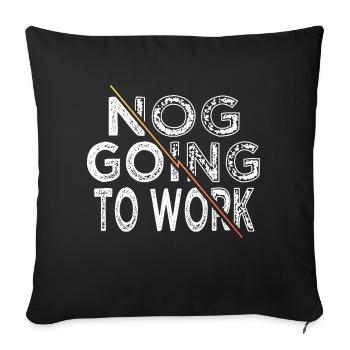 beards christmas present happy awkward funny - Sofa pillowcase 17,3'' x 17,3'' (45 x 45 cm) - black - Front