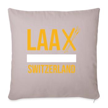 Laax Dream Resort Graubünden Laax - Sofa pillowcase 17,3'' x 17,3'' (45 x 45 cm) - light taupe - Front