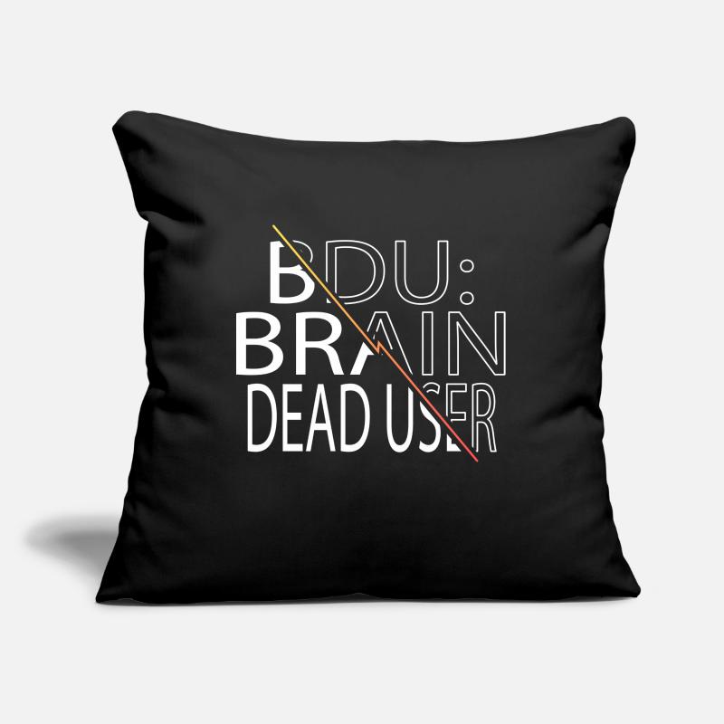 blagues déclaration hack the box glitch équestre Housse de coussin décorative 45 x 45 cm