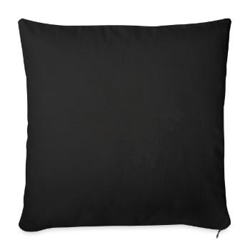 snowflake 7 black - Sofakissenbezug 45 x 45 cm - Schwarz - Vorne