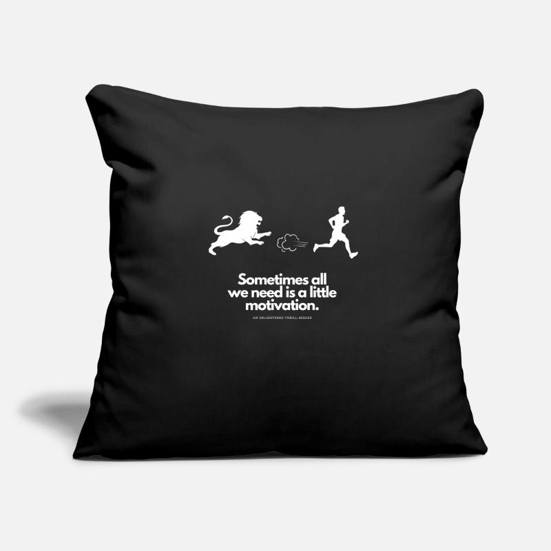 Extra Motivation for Runner Leo Sofa pillowcase 17,3'' x 17,3'' (45 x 45 cm)