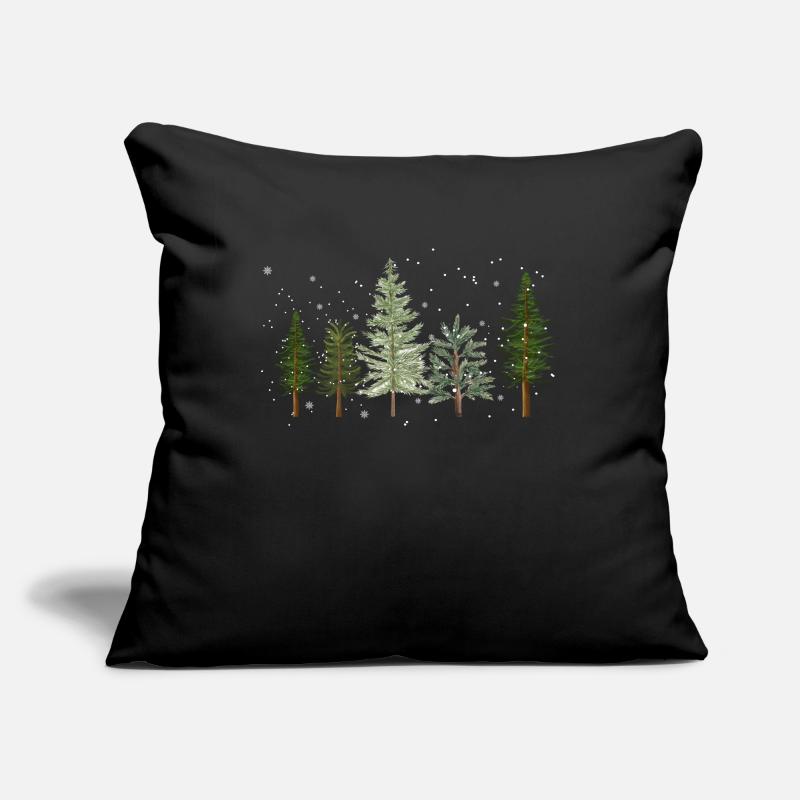 Tree Pine Trees for Winter Lovers - Gift Sofa pillowcase 17,3'' x 17,3'' (45 x 45 cm)