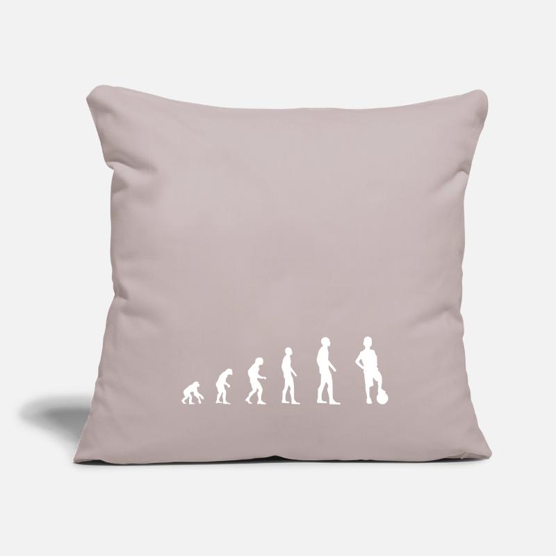 Fußball Junge – Evolution Sofakissenbezug 45 x 45 cm