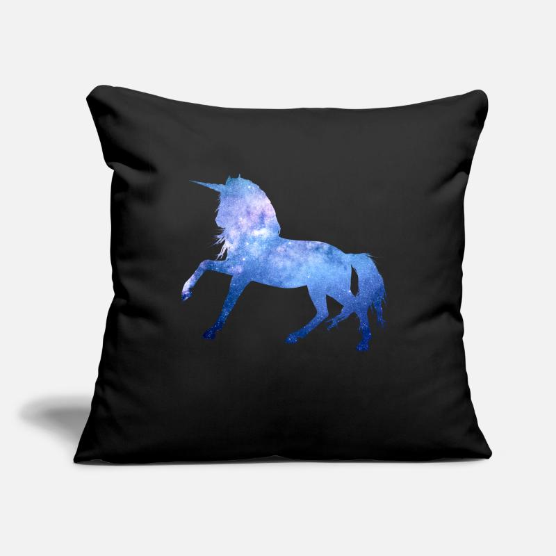 Unicorn outer space universe mythical creature gift Sofa pillowcase 17,3'' x 17,3'' (45 x 45 cm)