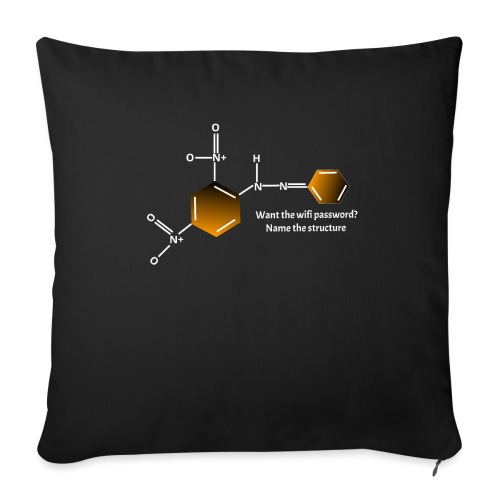 Chemistry - Sofa pillowcase 17,3'' x 17,3'' (45 x 45 cm)