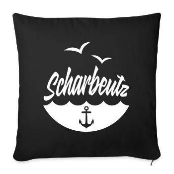 CÔTE BALTIQUE DE SCHARBEUTZ - Housse de coussin décorative 45 x 45 cm - noir - Devant