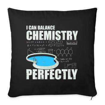 Conceptions de sauveteurs pour les techniciens de piscine - Housse de coussin décorative 45 x 45 cm - noir - Devant