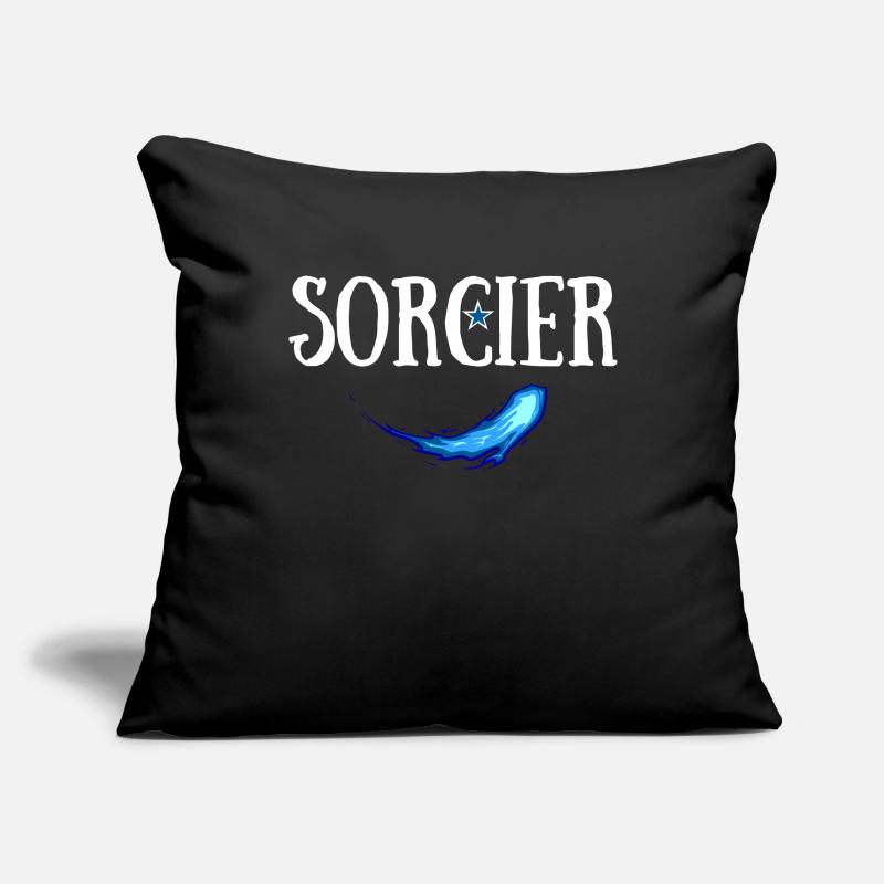 SORCIER JDR SORTILEGE Housse de coussin décorative 45 x 45 cm
