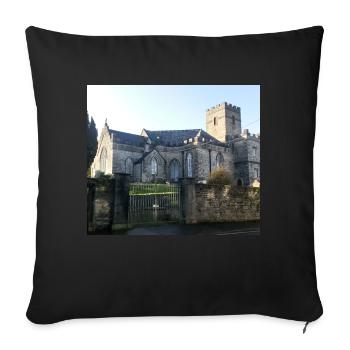 Church of Ireland Cathedral, Sligo Town, Irland. - Sofakissenbezug 45 x 45 cm - Schwarz - Vorne