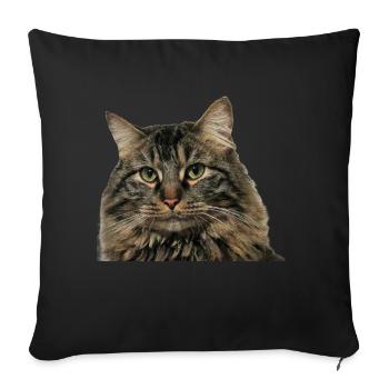 Orion - Housse de coussin décorative 45 x 45 cm - noir - Devant